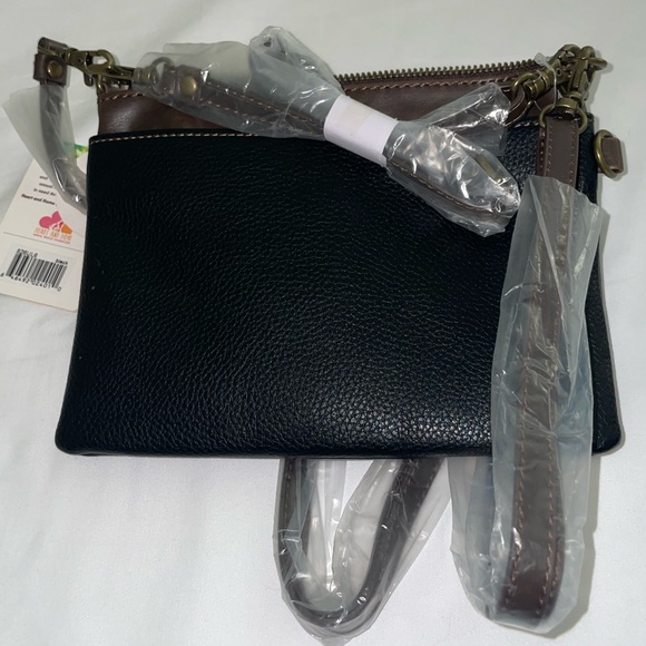 NWT Chala Bulldog Mini Crossbody Handbag with Straps - Picture 2 of 4